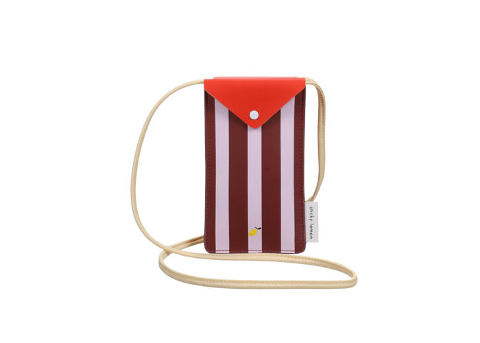 Sticky Lemon phone pouch