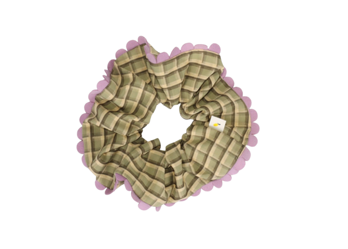 Sticky Lemon scrunchie
